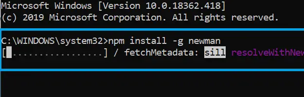 postman-newman-installing postman-newman-installing