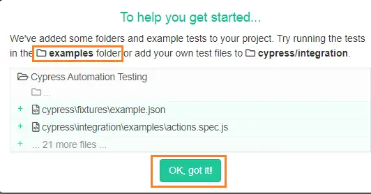automatic-example-folder