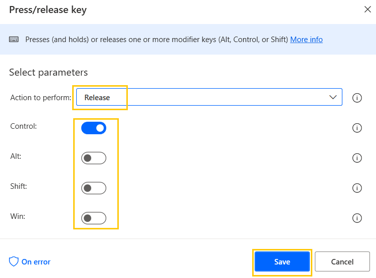 release-keys-output-mouse-keyboard-actions-power-automate-desktop release-keys-output-mouse-keyboard-actions-power-automate-desktop
