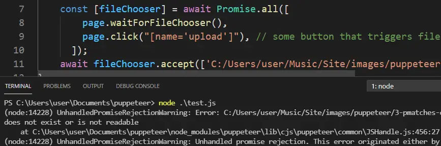 error-file-upload-file-chooser-puppeteer