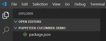 package-json-cucumber-puppeteer