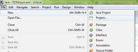 new-project-selenium-webdriver