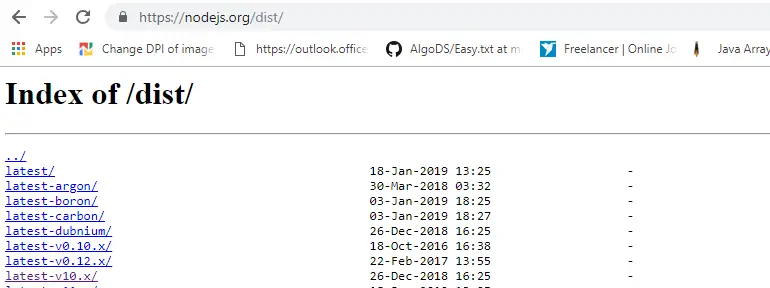 old-versions-of-nodejs-webdriverio